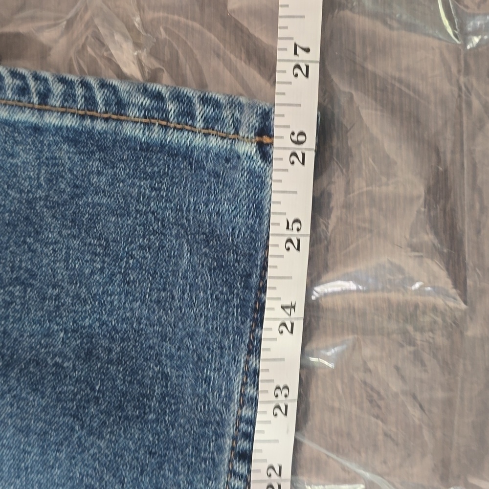 Re/Done 70s Stove Pipe Jeans Women's Size 4 Western Blue NWT - Picture 13 of 13